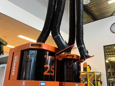 Kemper lasrookafzuiging